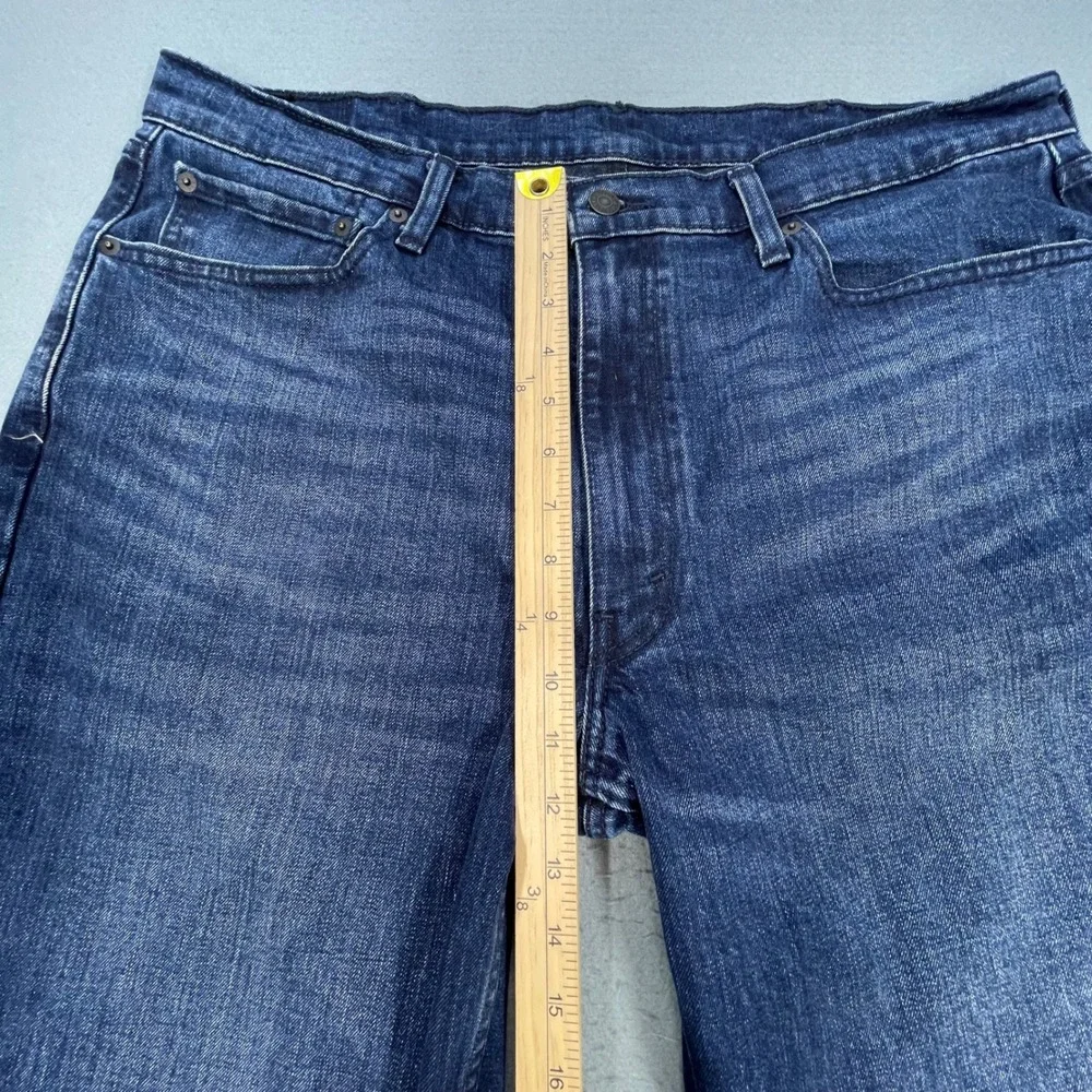 Levi's Blue 550 Relaxed Fit Tapered Leg Jeans Mens 38x34